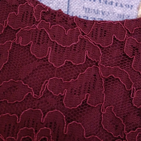 Brand New LUSH FLORAL LACE FRINGE PARTY DRESS-S - Picture 7 of 8